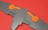 Omask 748130 Avia S-199 Wheel Bay Plugs - EVA foam plugs for wheel bays (for Eduard) 1/48 